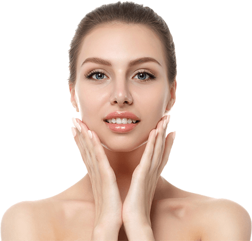portrait-young-beautiful-caucasian-woman-touching-her-face-isolated-white-background